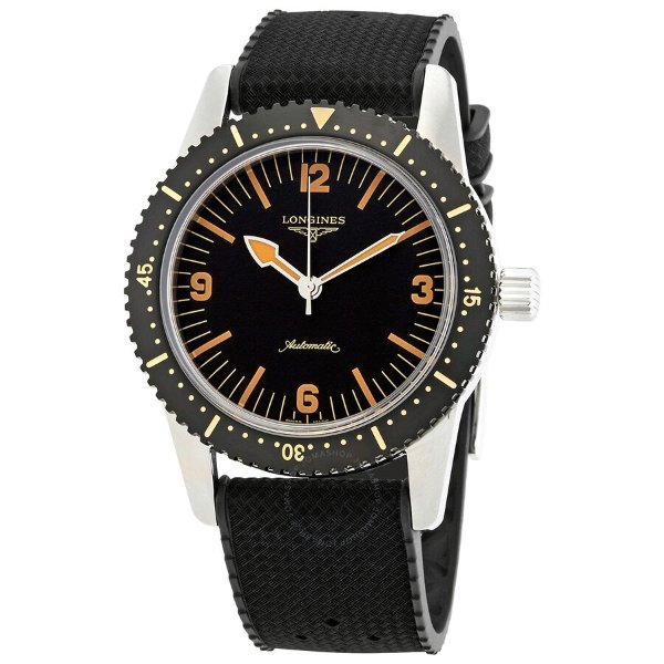Heritage Automatic Black Dial Men's Watch L2.822.4.56.9