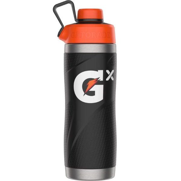 Gx Stainless Steel Bottle Black | 32 oz | Gatorade