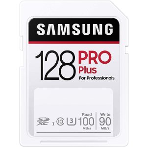 SAMSUNG PRO Plus 128GB SDXC 存储卡 100读90写