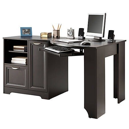 Realspace® Magellan Collection Corner Desk, Espresso Item # 411545