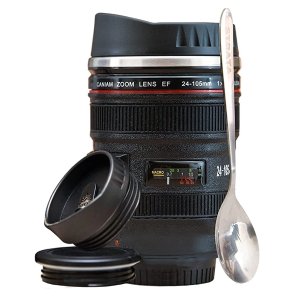 STRATA CUPS 创意相机镜头咖啡杯套装 13.5盎司