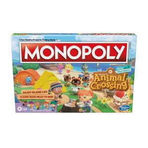 Monopoly Animal Crossing New Horizons Edition Board Game for Ages 8+