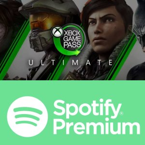 1 Month Xbox Game Pass Ultimate + 6 Months Spotify Premium Trial