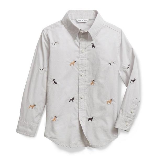 Embroidered Frenchie Shirt