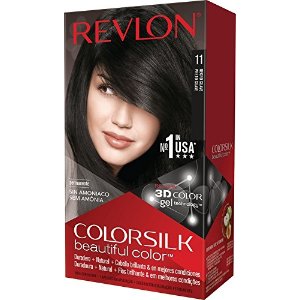 Revlon Colorsilk Beautiful Color Hair Color, Soft Black @ Amazon