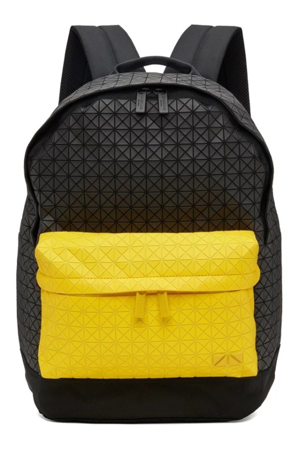 Yellow & Black Daypack Backpack