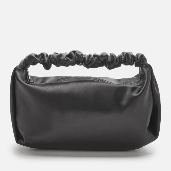 Women's Scrunchie Mini Bag - Black