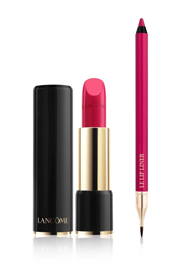 L'Absolu Rouge & Le Lip Liner Duo - Pink
