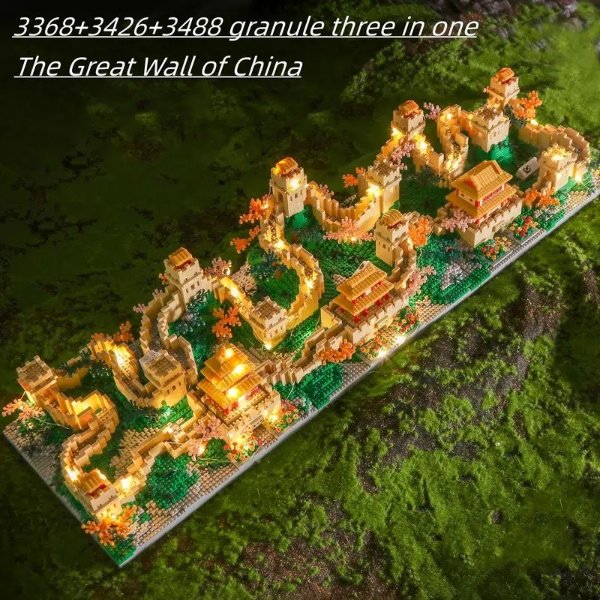 10 000pcs The Great Wall Building Blocks Ultra High Difficulty Puzzle Suitable For Over 14 Years Old Construction Toys | Today's Best Daily Deals | Temu