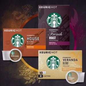 Starbucks K-Cup 试用装免费派送