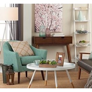Select Furniture, Home Decor, Storage, Window Treatments and Rugs @ Kohl's