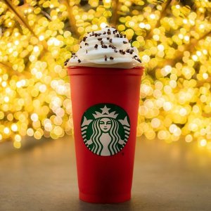Starbucks Happy Hour Holiday Drink Deal