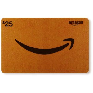 Amazon礼卡闪购预告！购买价值$25 Amazon礼卡可获得额外$5礼卡