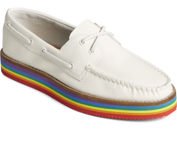 Authentic Original Stacked Pride Boat Shoe
