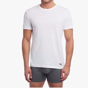 Amazon官网 PUMA 男款运动T恤3件装 两色可选