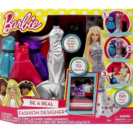 Tara Toys Barbie Be a Fashion Designer Doll Dress Up Kit