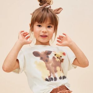 7.5折限今天：H&M 童装促销 平价好看，设计感满满