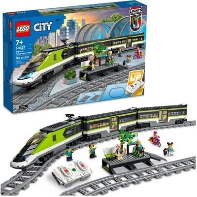 City Express Passenger Train Toy RC Lights Set 60337