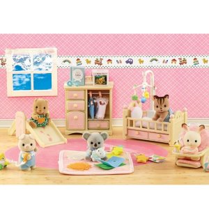 Calico Critters Baby's Nursery Set