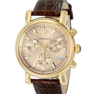 Versace Women&#39;s VLB070014 Day Glam Gold-Tone Stainless Steel Watch