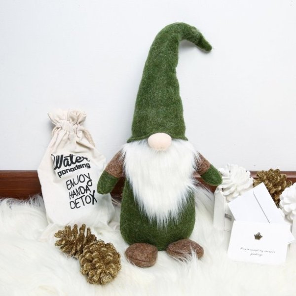 17 Inches Christmas Gnome Decoration Swedish Xmas Santa Collectible Figurines