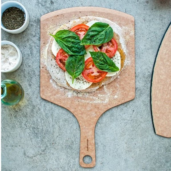 Pizza Peel, 17-Inch by 10-Inch, Natural