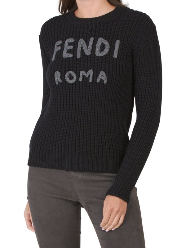 Made In Italy Logo Wool Sweater