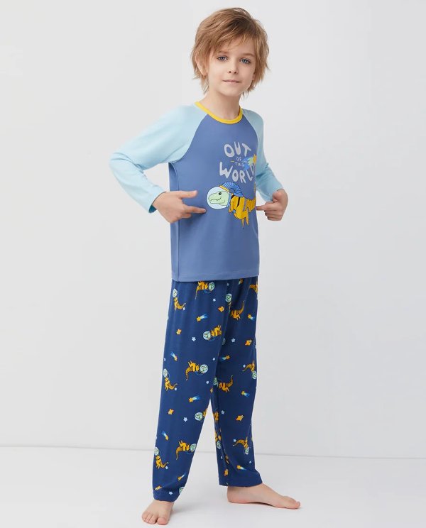 Aimer Kids Thermal Pajama Set
