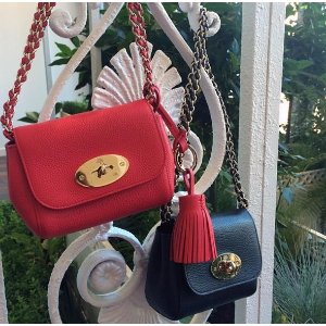 Mulberry Mini Lily Convertible Bag, Poppy Red On Sale @ MYHABIT