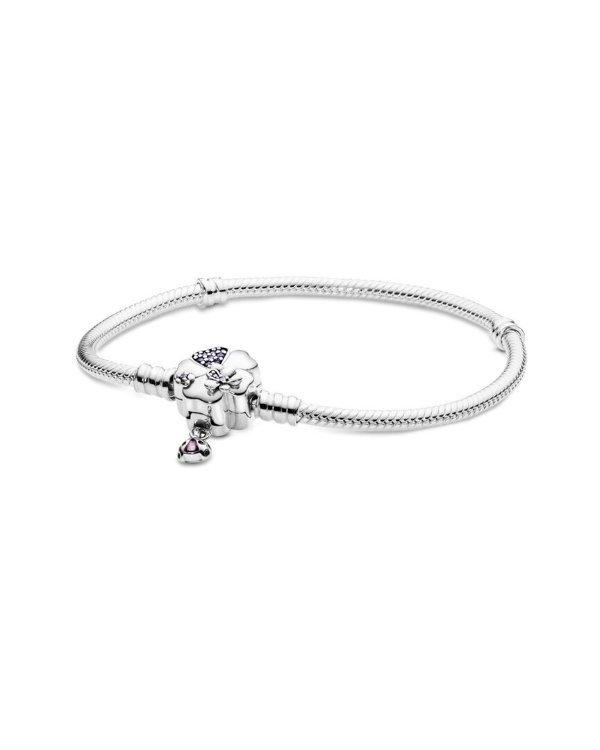 Jewelry Silver Wildflower Bracelet