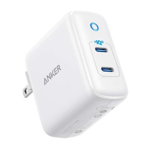 Anker 36W 2-Port PIQ 3.0 USB C Charger, PowerPort III Duo Type C Wall Charger