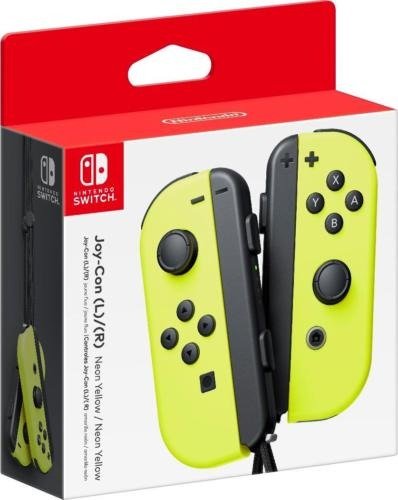 - Joy-Con (L/R) Wireless Controllers forSwitch - Neon Yellow