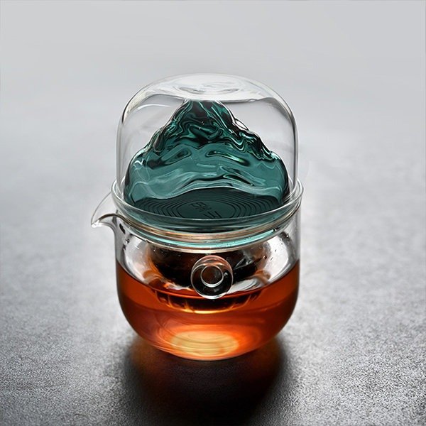Glass Mountain Travel Tea Set from Apollo Box