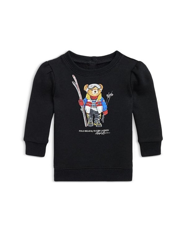 Girls' Polo Bear Fleece Sweatshirt - Baby