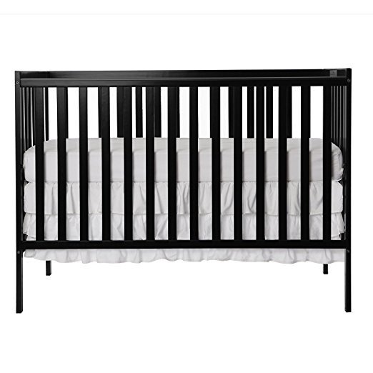 Synergy 5-in-1 Convertible, Crib, Black