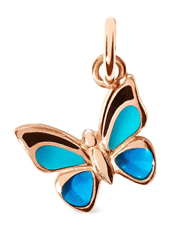 9kt rose gold Butterfly charm