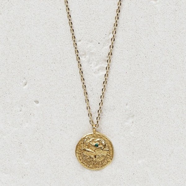 119 NCHOU Necklace with medallion "Mon chou"