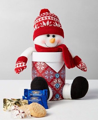 Plush Animated Snowman Gift Set