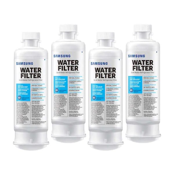 HAF-QIN Water Filter 4-pack