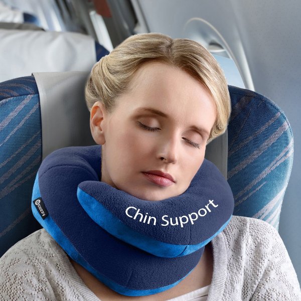 Chin Supporting Patented Travel Pillow