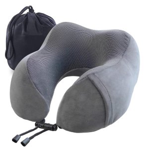 YIRFEIKRER Travel Pillow, Best Memory Foam Neck Pillow