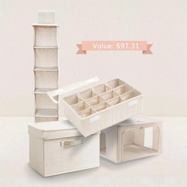 Storage & Organizers Combo Value Pack