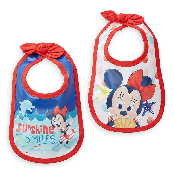Minnie Mouse Bib Set for Baby