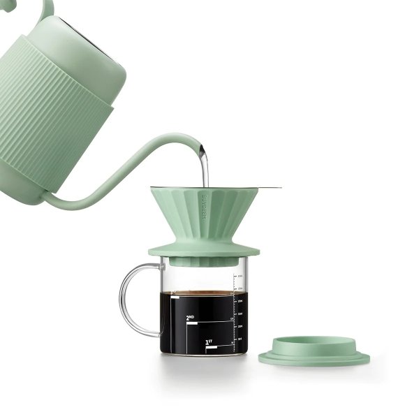 Buydeem Pour Over Coffee Set with Pour Over Coffee Kettle