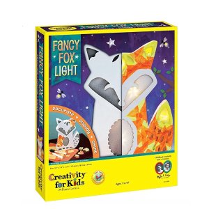 Creativity for Kids 可爱的狐狸灯，儿童手工制作玩具
