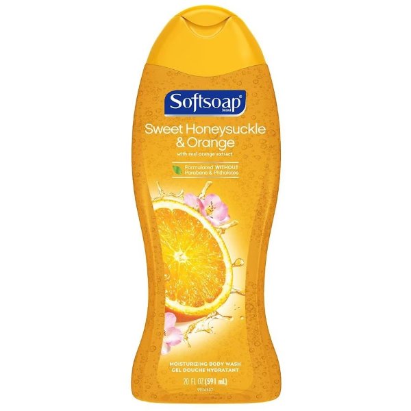 Body Wash Honeysuckle and Orange
