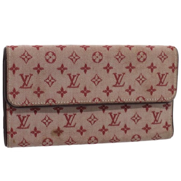 international canvas wallet (pre-owned)