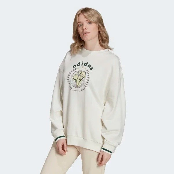 Tennis Luxe Graphic Sweater