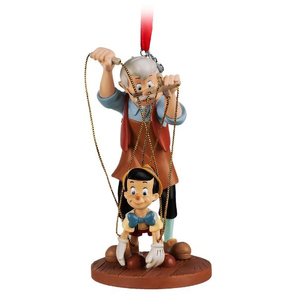 Pinocchio and Geppetto Sketchbook Ornament | shopDisney