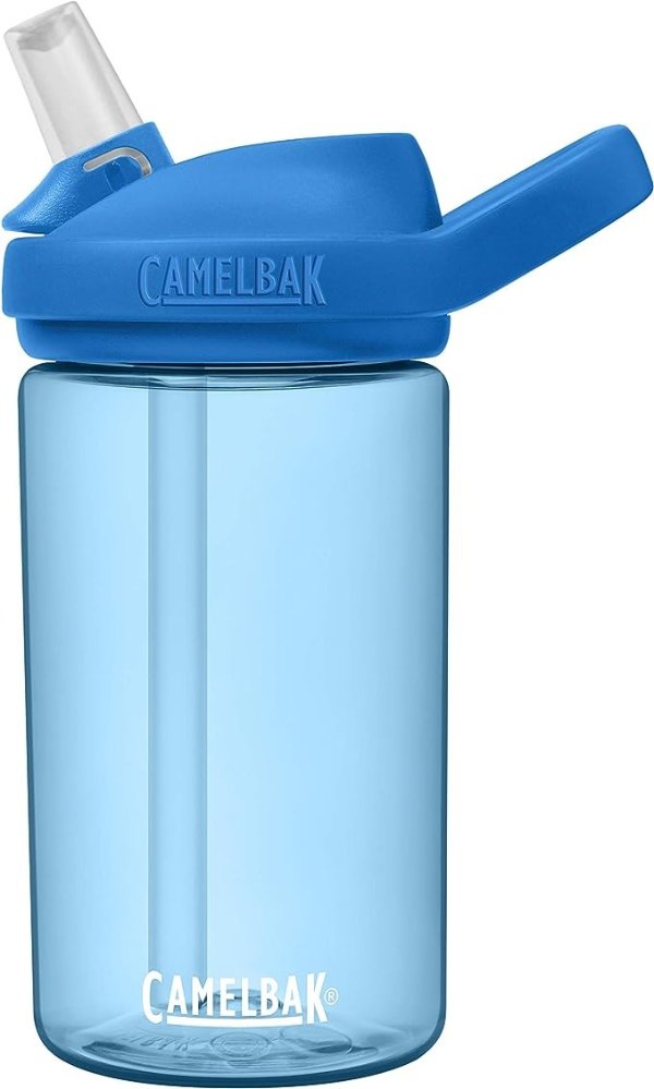 Eddy+ 14oz Kids Water Bottle with Tritan Renew – Straw Top, Leak-Proof When Closed